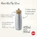 NUK Шишенце некапечко "Mini-Me Flip" 450ml (12+m.)