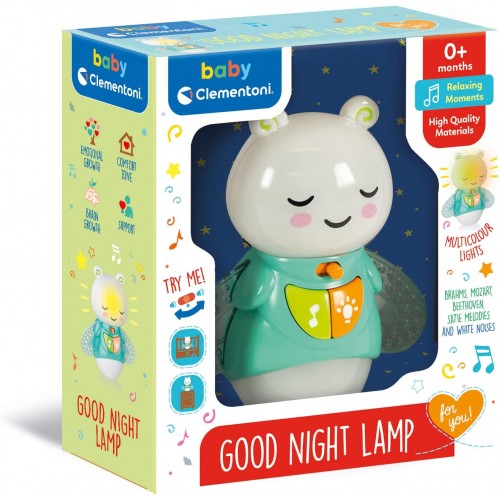 Clementoni Музичка ноќна Лампа "Good Night Lamp" (0+ мес.)