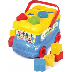 Clementoni Disney Baby "Mickey Shape Sorter Bus" 10m+