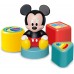 Clementoni Baby Disney Mickey Pull Along Train - Локомотива сложувалка Мики Маус 9м+