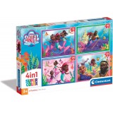 Clementoni Disney Ariel пазли сет 4во1 - 12+16+20+24 пар.3г+