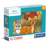 Clementoni Disney Сложувалка 12 Коцки "Disney Classic" 3г+