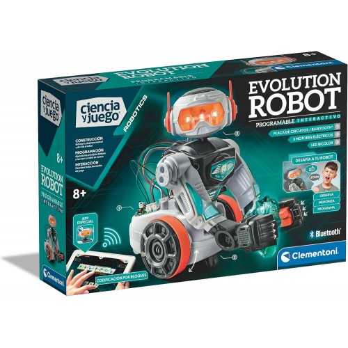 Clementoni Science and Play Evolution Robot 2.0, 8г+