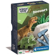 Clementoni Science and Play Mini Dinosaur Set 7+