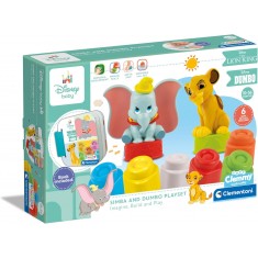 Clementoni Baby "Disney Lion King and Dumbo Set" 10-36 mes.